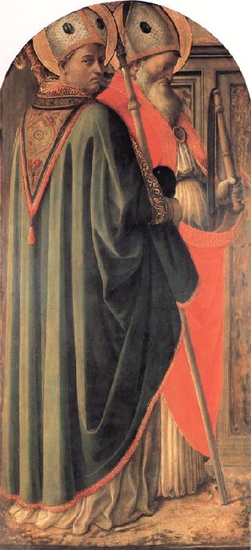 Fra Filippo Lippi St.Augustine and St Ambrose oil painting image